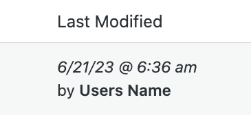 Adding a column to the wordpress post table list to show a Last Modified by: UserName column.